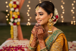Load image into Gallery viewer, Golden Kashmiri jhumki