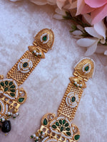 Load image into Gallery viewer, High Quality brass Antique Gold plated Kashmiri Earring