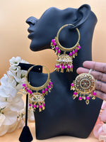 Load image into Gallery viewer, वालिया झुमकी टीका सेट