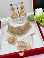 Load image into Gallery viewer, Zamila baby pink Pakistani Set