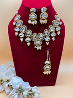Load image into Gallery viewer, Prerna Kundan Necklace Set