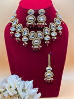 Load image into Gallery viewer, Prerna Kundan Necklace Set