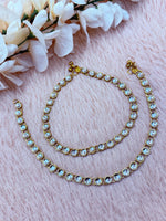 Load image into Gallery viewer, Kundan Anklet (Payal )
