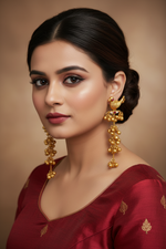 Load image into Gallery viewer, Kashmiri Bird Ghungru Earrings