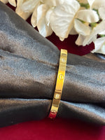 Load image into Gallery viewer, Golden Openable Kada