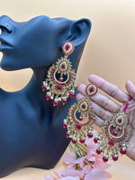 Load image into Gallery viewer, साहिब मैरून टिक्का सेट