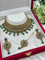 Load image into Gallery viewer, Rupasi Antique Gold choker set