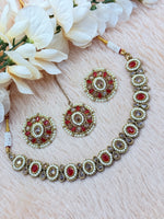 Load image into Gallery viewer, ज़ारा पोल्की चोकर सेट
