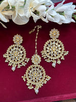 Load image into Gallery viewer, रचना कुन्दन टीका सेट