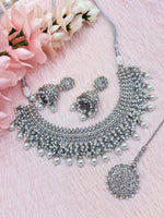 Load image into Gallery viewer, Harmeet Multi Color Polki Indian Choker Set