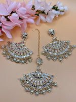 Load image into Gallery viewer, Golden Mirror Tikka set