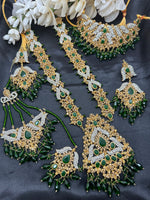 Load image into Gallery viewer, Green Pakistani Bridal Set