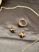 Load image into Gallery viewer, RoseGold Navy blue Set
