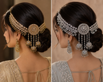 Load image into Gallery viewer, Aisha Polki Juda Pin With Sahara