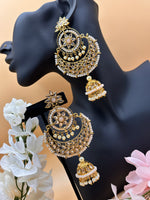 Load image into Gallery viewer, Reesha Polki Jhumki Earring
