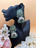 Load image into Gallery viewer, Namrata Oversized AD Jhumkis
