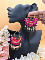 Load image into Gallery viewer, Tisha Peacock Earrings