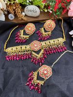 Load image into Gallery viewer, Shiya Kundan choker Set