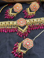 Load image into Gallery viewer, Shiya Kundan choker Set