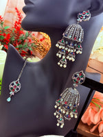 Load image into Gallery viewer, शाना अमेरिकन डायमंड टिक्का सेट