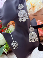 Load image into Gallery viewer, जानवी अमेरिकन डायमंड टिक्का सेट