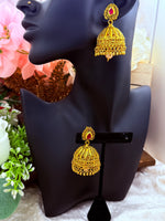 Load image into Gallery viewer, Gold plated jhumki