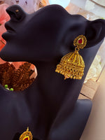 Load image into Gallery viewer, Gold plated jhumki