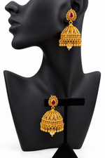 Load image into Gallery viewer, Gold plated jhumki