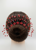 Load image into Gallery viewer, गजरा हेयर फ्लोरल हेयर एक्सेसरीज