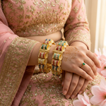 Load image into Gallery viewer, कोनिका खुलने योग्य मीनाकारी कड़ा (चूड़ियाँ)