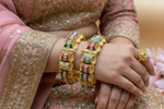 Load image into Gallery viewer, Konica Openable Meenakari Kadas (bangles)