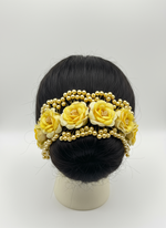 Load image into Gallery viewer, गजरा हेयर फ्लोरल हेयर एक्सेसरीज