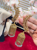 Load image into Gallery viewer, Polki Ear Cuff Jhumki