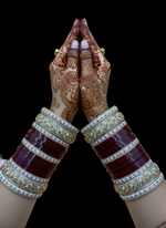 Load image into Gallery viewer, पोल्की ब्राइडल चुरास