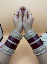 Load image into Gallery viewer, पोल्की ब्राइडल चुरास