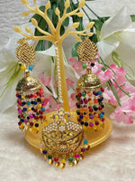 Load image into Gallery viewer, Beautiful Pearl Drops Tikka Set - Affinity Giya