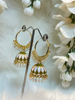 Load image into Gallery viewer, Drop Jhumki Waliya - Affinity Giya
