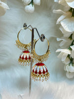 Load image into Gallery viewer, Drop Jhumki Waliya - Affinity Giya