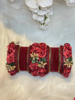 Load image into Gallery viewer, Floral bangles
