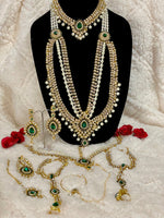 Load image into Gallery viewer, Green Bridal Whole Set custom set - Affinity Giya