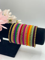 Load image into Gallery viewer, Velvet Metal Bangles