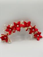 Load image into Gallery viewer, गजरा हेयर फ्लोरल हेयर एक्सेसरीज