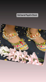 Load image into Gallery viewer, Doli Barat Meenakari Payal