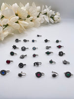 Load image into Gallery viewer, तारा एंटीक सिल्वर ऑक्सीडाइज़्ड