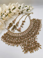 Load image into Gallery viewer, कैरल बेबी पिंक चोकर सेट