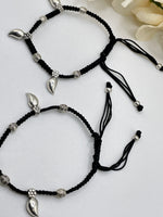 Load image into Gallery viewer, ब्लैक कॉर्ड पायल