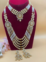 Load image into Gallery viewer, Long Mala with Indian Choker Combo