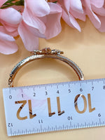 Load image into Gallery viewer, अमेरिकन डायमंड रोज़गोल्ड खुलने योग्य कंगन