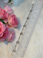 Load image into Gallery viewer, छोटी लड़कियों के लिए सिल्वर बर्ड डिज़ाइन पायल