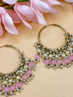 Load image into Gallery viewer, pink Walya Earrings